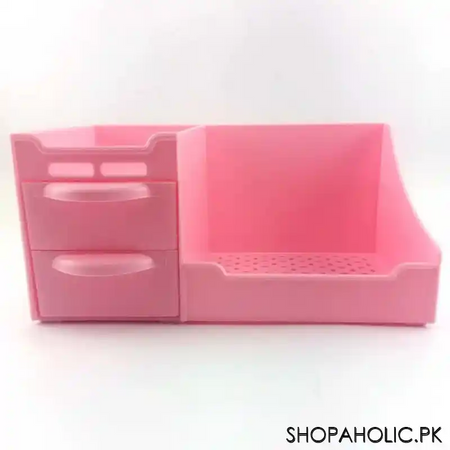 large capacity cosmetic storage box makeup drawer organizer image4