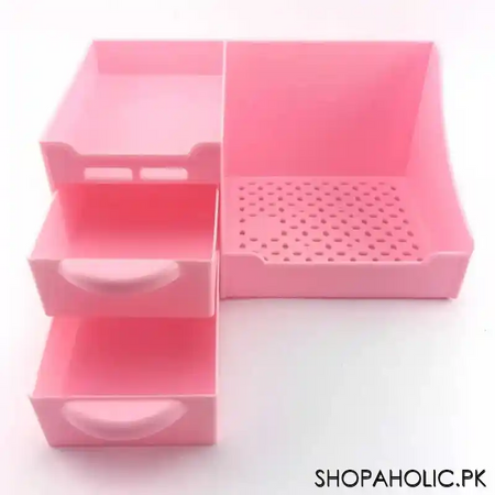 large capacity cosmetic storage box makeup drawer organizer main image
