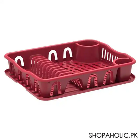 large dish rack with drainer image3
