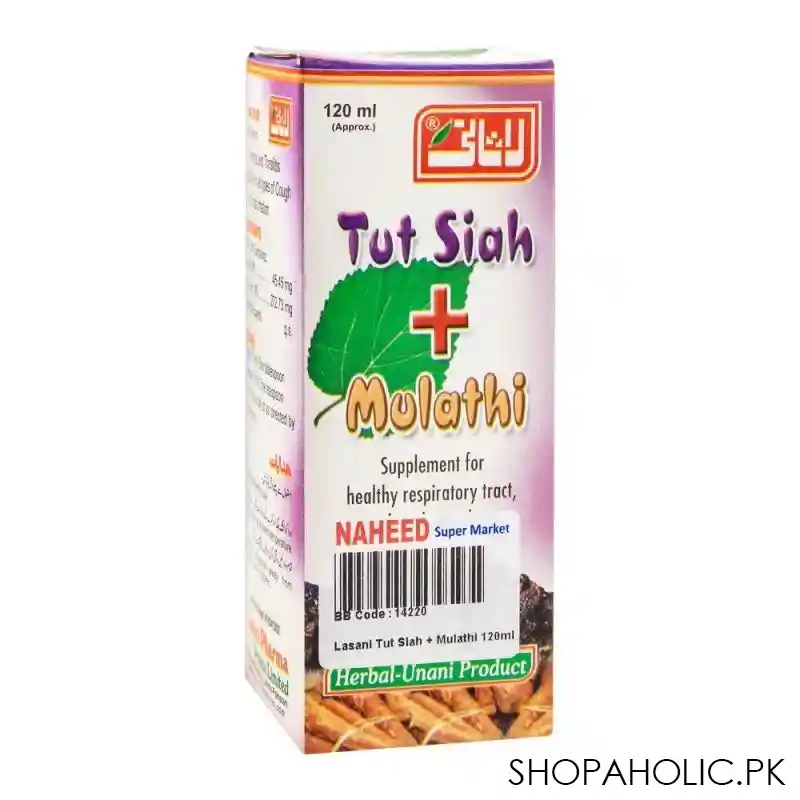 lasani tut siah + mulathi, 120ml image2
