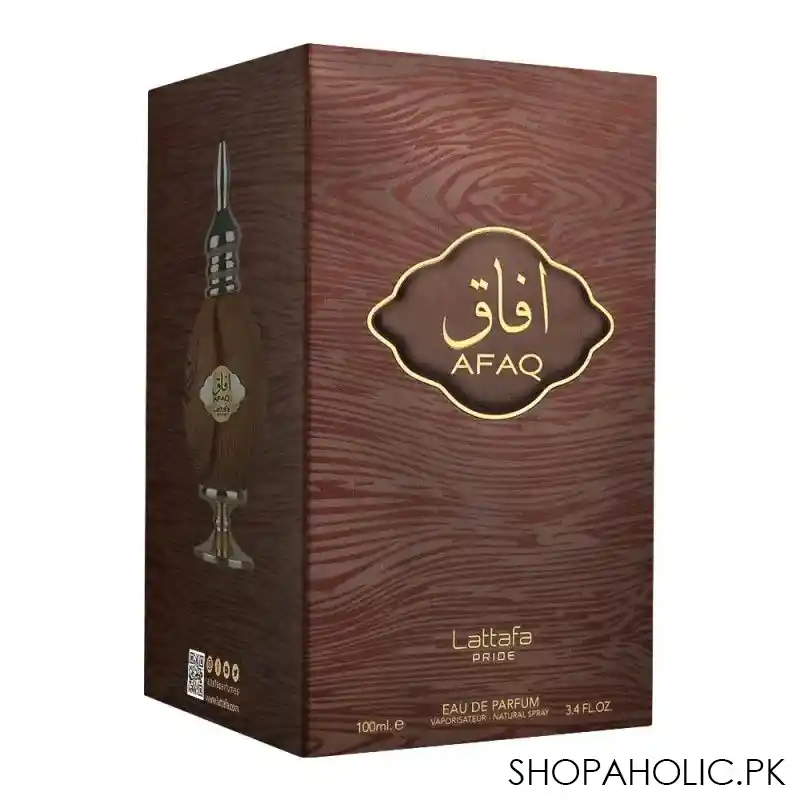 lattafa afaq eau de parfum, for men & women, 100ml image2