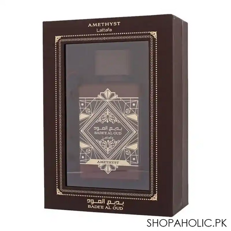 lattafa badee al oud amethyst eau de parfum, for men & women, 100ml image2