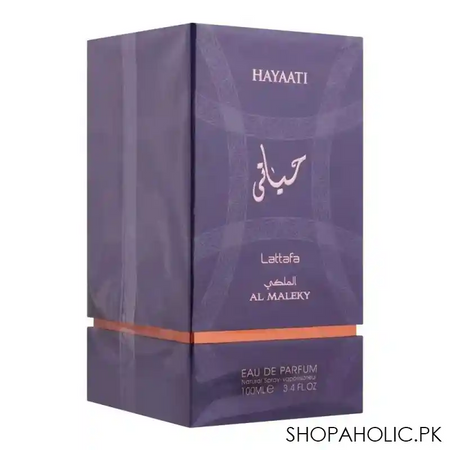 lattafa hayaati al maleky eau de parfum, 100ml image2