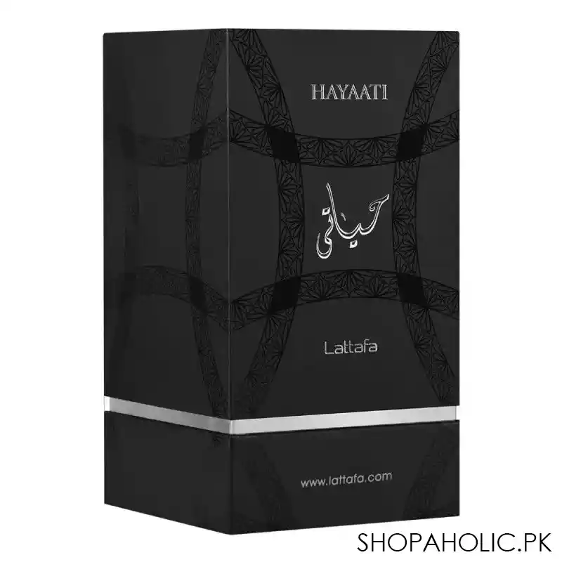 lattafa hayaati eau de parfum for men & women, 100ml image2