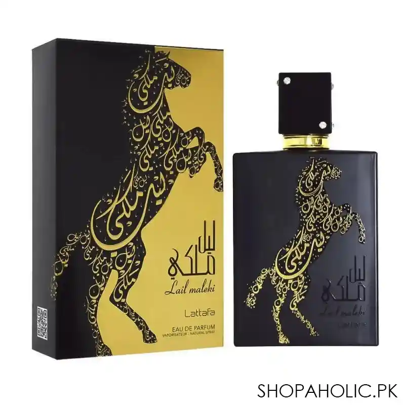 lattafa lail maleki eau de parfum, fragrance for women, 100ml main image