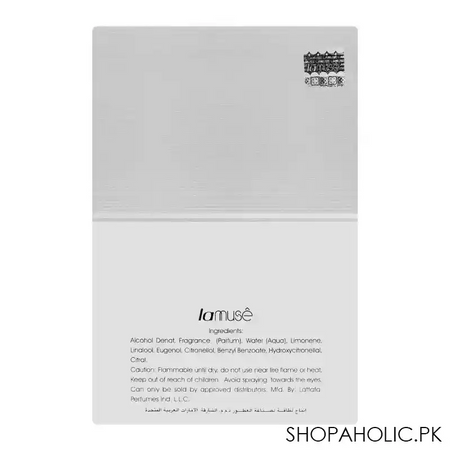 lattafa lamuse mercure extreme pour homme eau de parfum for men, 100ml image2