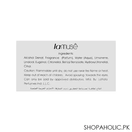 lattafa lamuse mercure extreme pour homme eau de parfum for men, 100ml image3