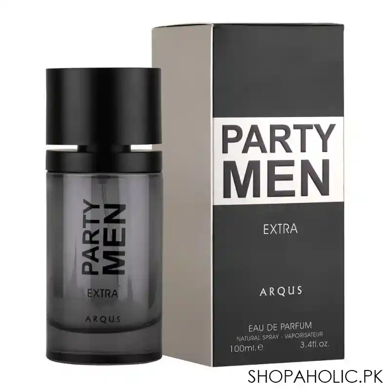 lattafa lamuse party men extra arqus eau de parfum, 100ml main image