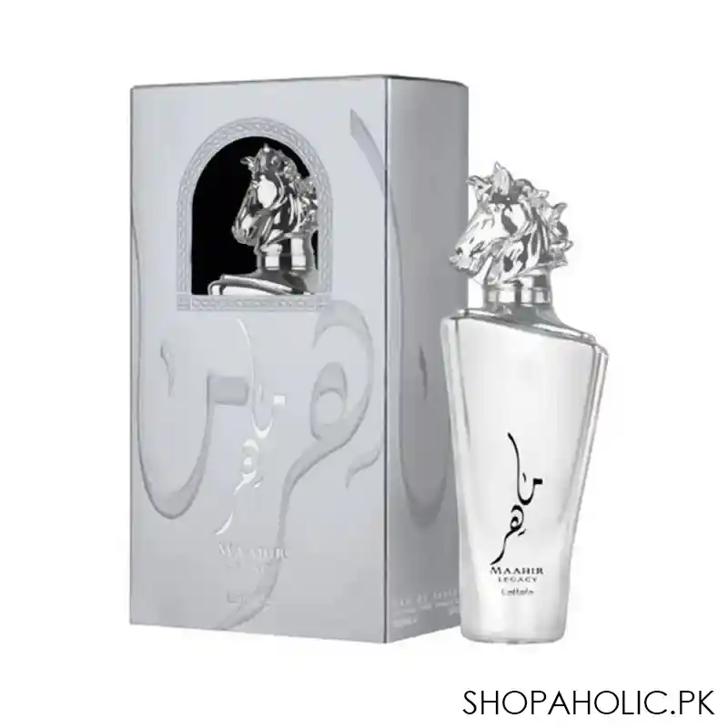 lattafa maahir lagacy eau de parfum, for women, 100ml main image