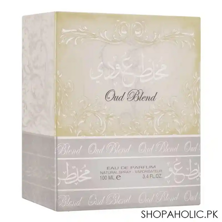 lattafa mukhallat oud blend eau de parfum, for men & women, 100ml image2