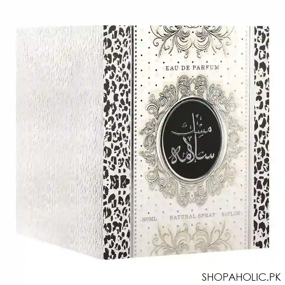 lattafa musk salama, eau de parfum, fragrance for women, 100ml image2