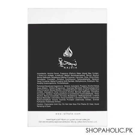 lattafa najdia eau de parfum 100ml + deodorant, for women image2