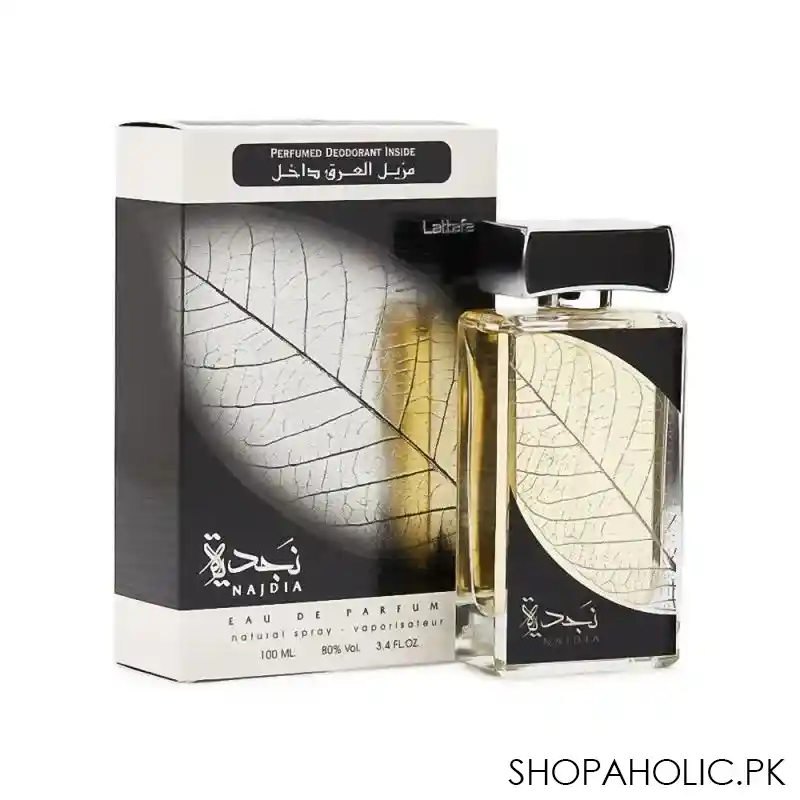 lattafa najdia eau de parfum 100ml + deodorant, for women main image