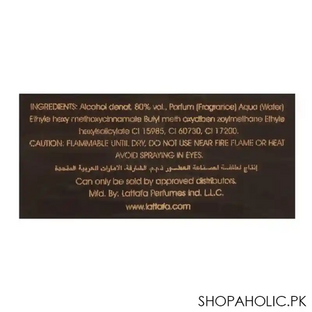 lattafa ra'ed oud eau de parfum, for men, 100ml image4