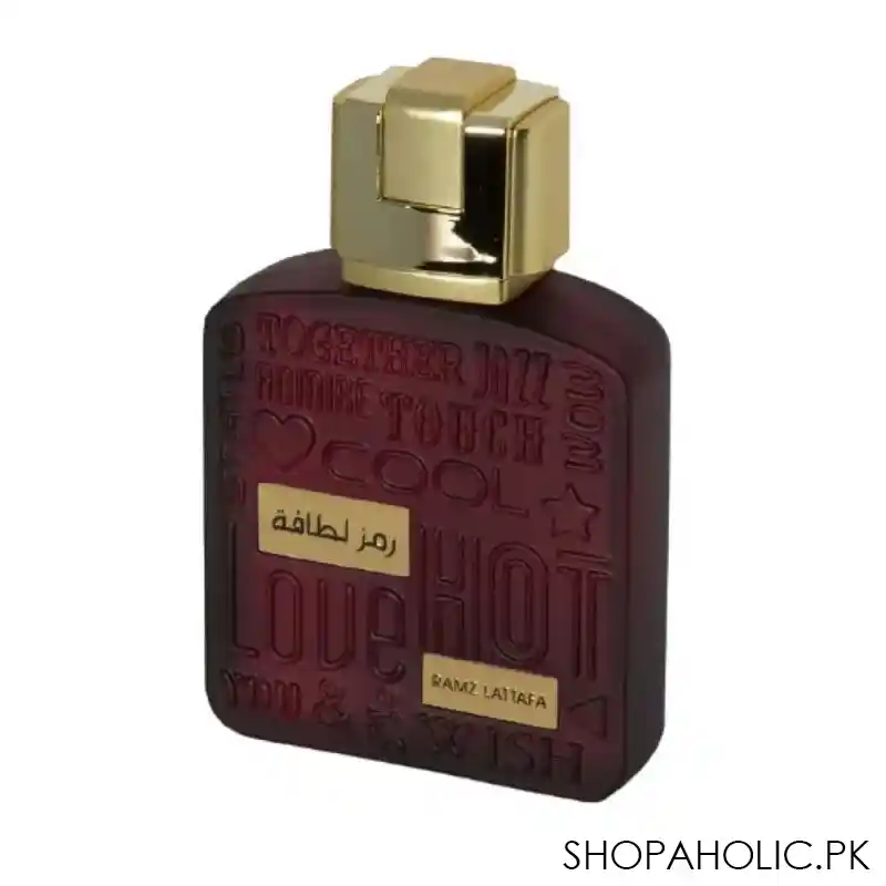 lattafa ramz lattafa eau de parfum, fragrance for men & women, 100ml main image
