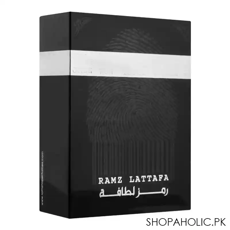 lattafa ramz silver eau de parfum, for women, 100ml image2