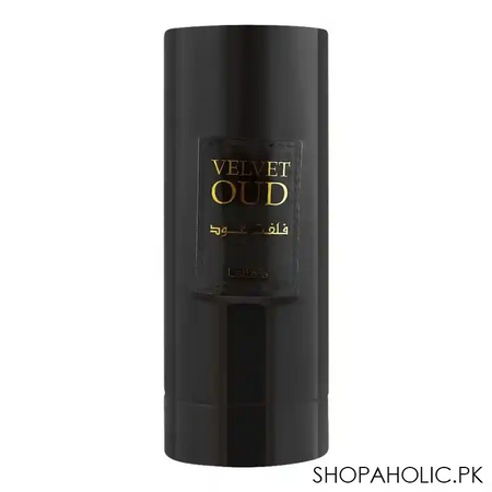 lattafa velvet oud eau de parfum, for men & women, 100ml main image