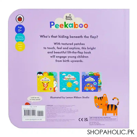 LB Baby Touch PeekaBoo A Touch & Feel Book - Image 2