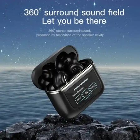 lcd touch screen noise reduction earbuds main image