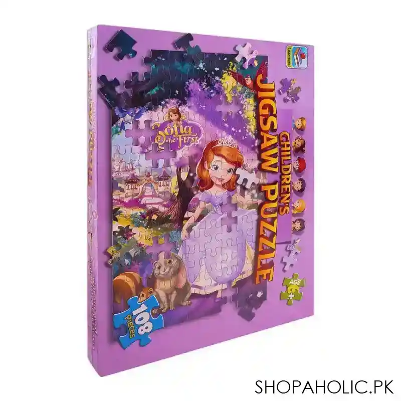 learner's children puzzle sofia the first, for 6+ years, 417 8805 main image