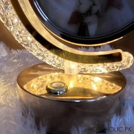 led crystal moon photo lamp image2