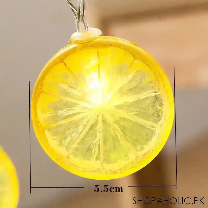 led lemon slice decor lights image3