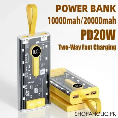 led light power bank 66w image5