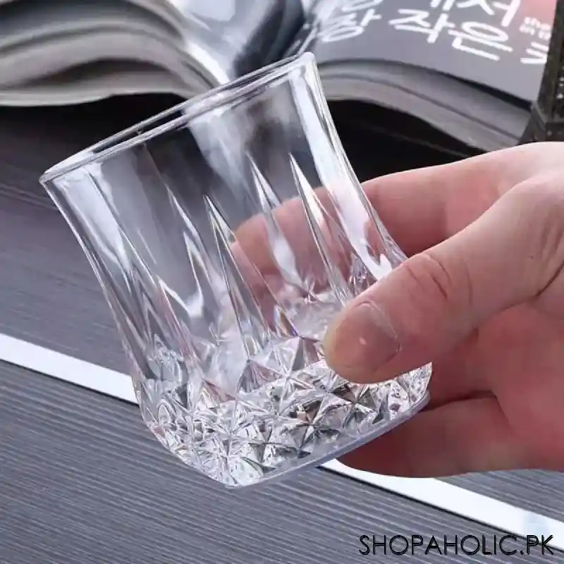 led magic rainbow colour water glass image2