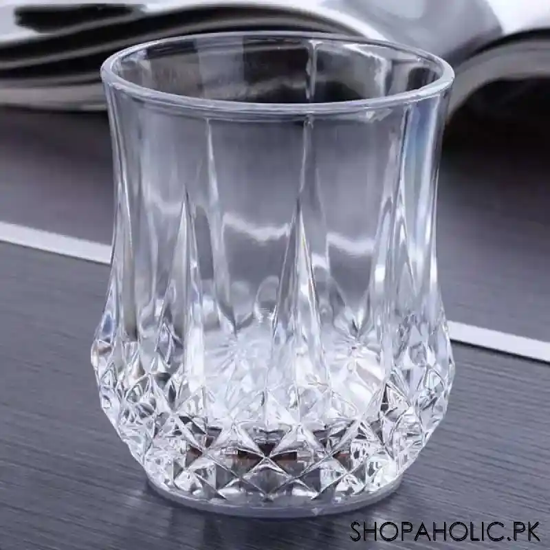 led magic rainbow colour water glass image3