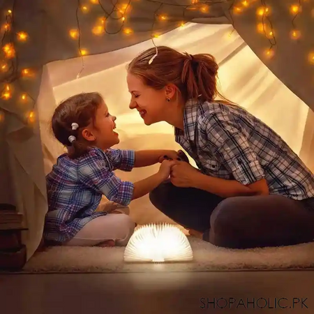 led wooden book lamp image3