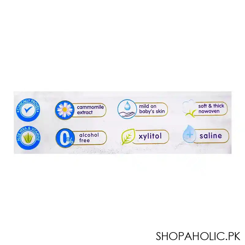 Leo Pure Care Aloe And Vitamin E, Baby Wipes, 80-Pack - Image 5