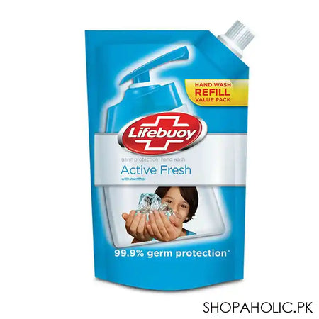 Lifebuoy Active Fresh With Vitamin Hand Wash 900ml Pouch Refill Save Up To Rs.350/- - Main Image
