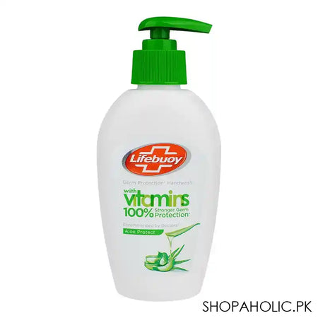 Lifebuoy Aloe Protect With Vitamin Hand Wash, 200ml - Main Image