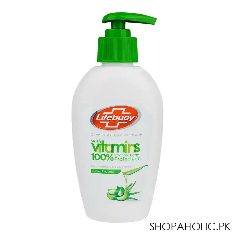 Lifebuoy Aloe Protect With Vitamin Hand Wash, 200ml - Main Image