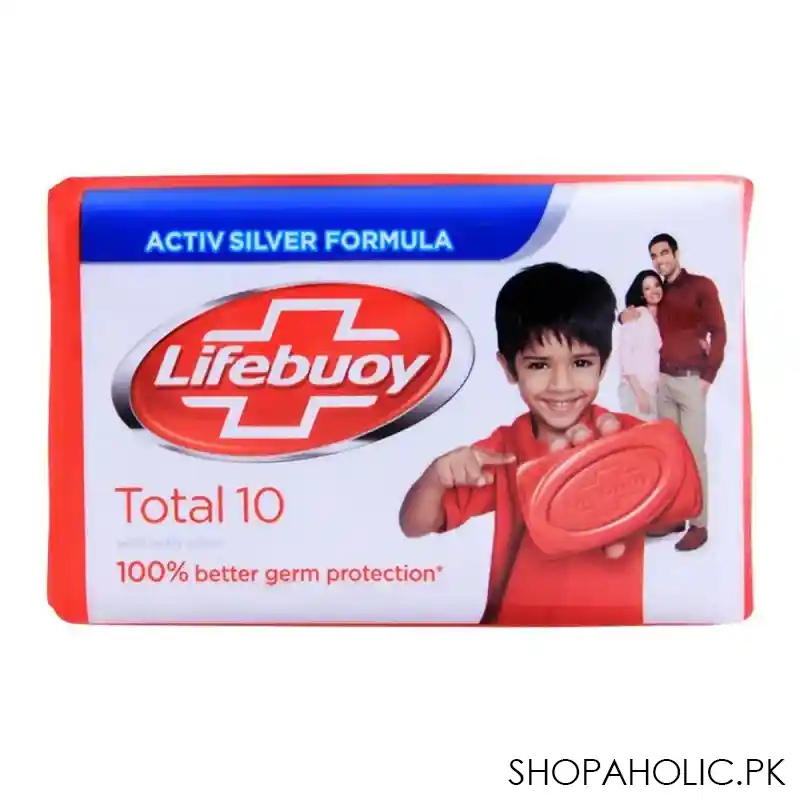lifebuoy total 10 with activ silver soap 146g main image
