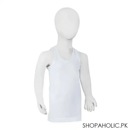 lily summer king kids sandoo vest, white main image