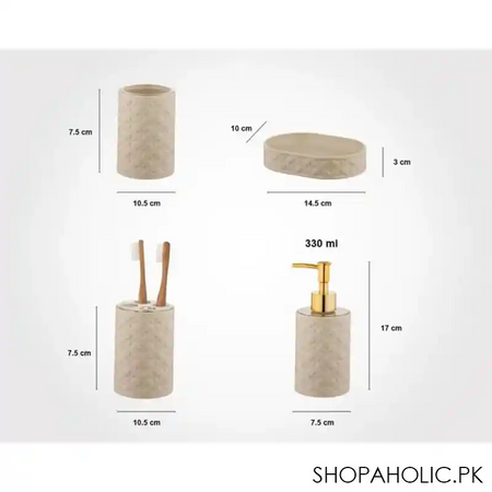 limon 6 pcs acrylic bath set product code: 1760 image2