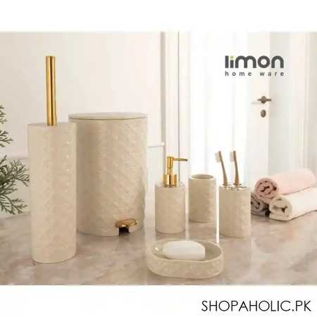 limon 6 pcs acrylic bath set product code: 1760 image4