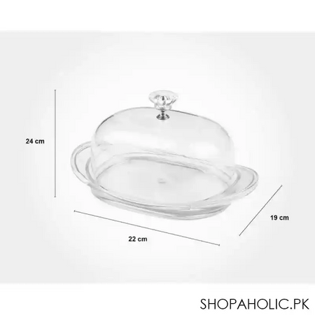 limon acrylic butter dish with lid product code: 1924 image2