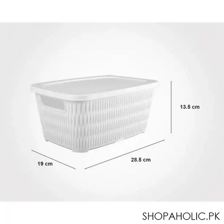 limon bamboo basket with lid product code: 1690 image2