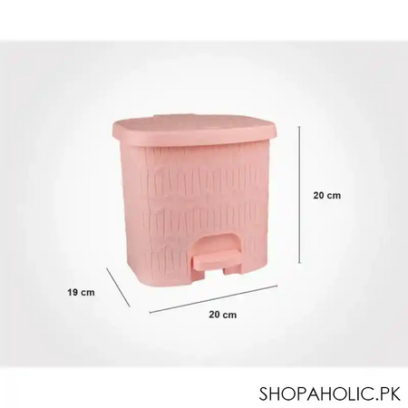limon bamboo dusatbin & brush small size product code: 1612 image3