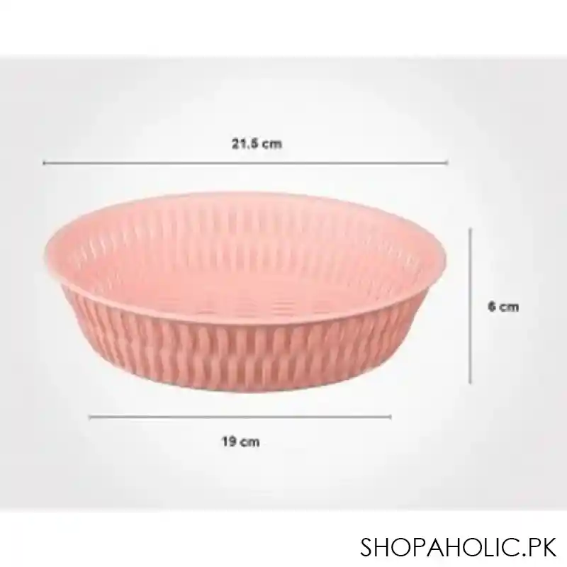 limon bamboo oval vegetable basket product code: 1590 image2