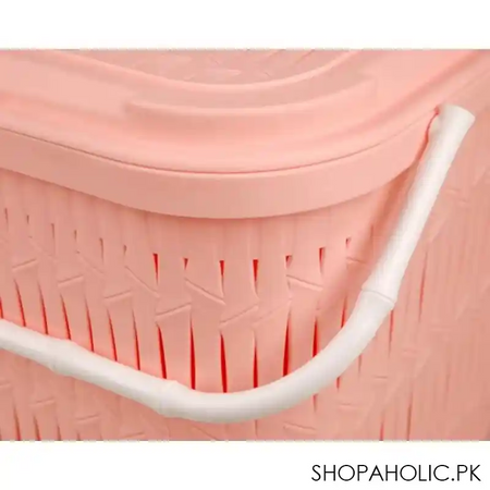 limon bamboo picnic basket with handle product code: 1548 image3