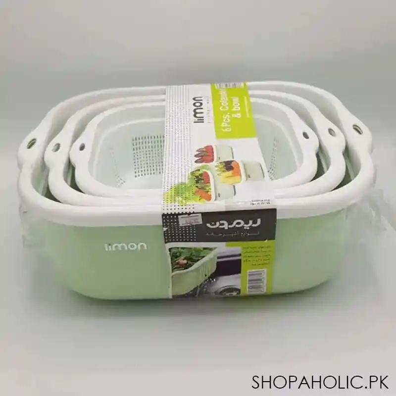 limon bowls & colander 6 pcs set product code: 27835 image6