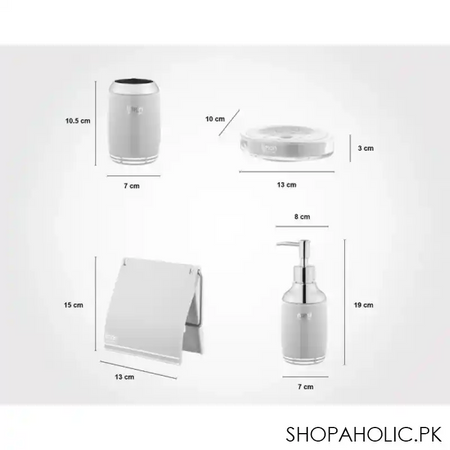 limon classic 6 pcs bathroom set product code: 1764 image2
