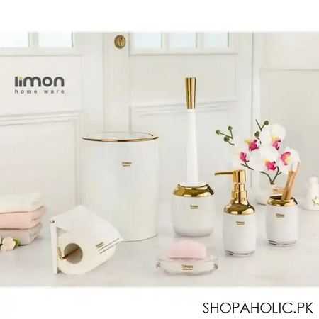 limon classic 6 pcs bathroom set product code: 1764 image4