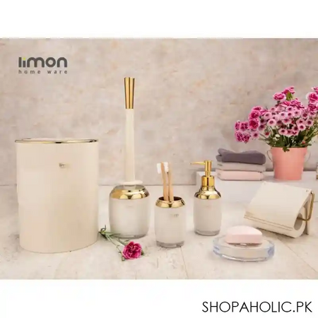 limon classic 6 pcs bathroom set product code: 1764 image5