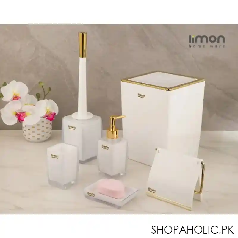 limon classic 6 pcs bathroom set product code: 1808 image5