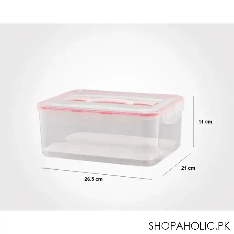 limon four lock container 4.5 ltr product code: 10035 image2