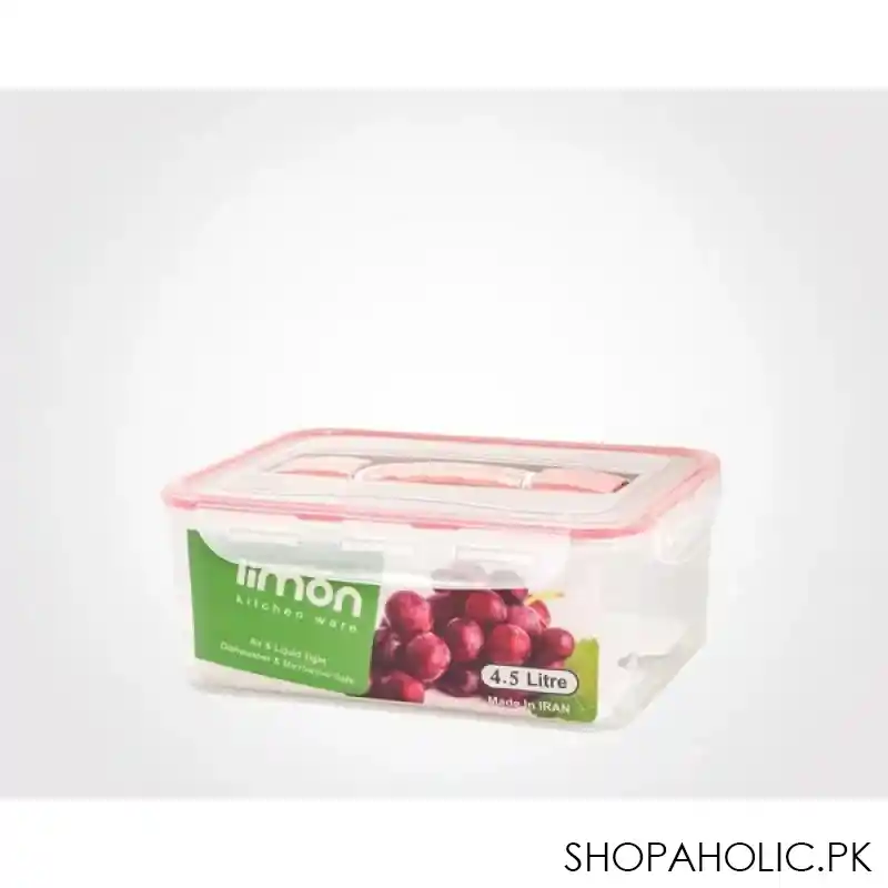 limon four lock container 4.5 ltr product code: 10035 image5